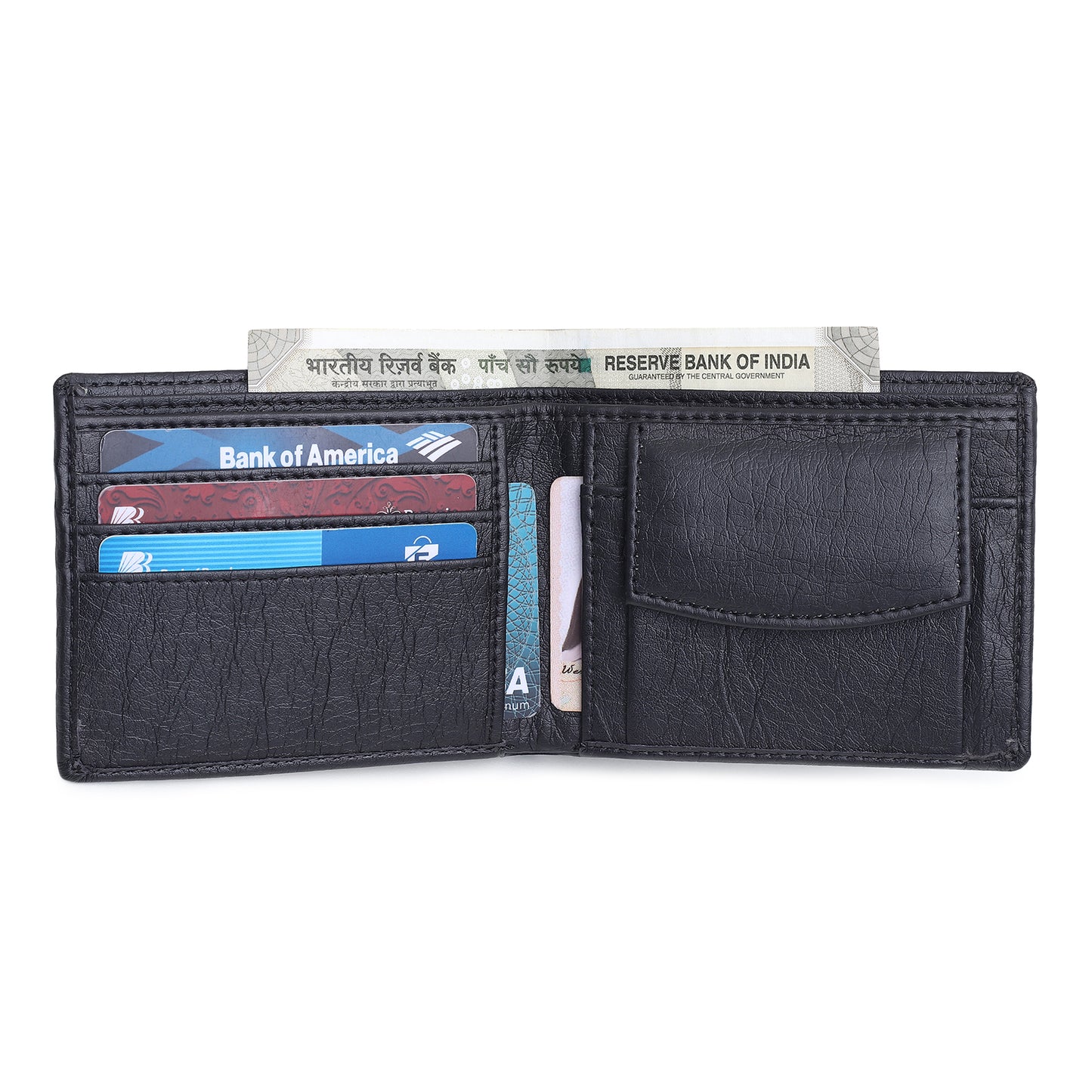 Combo Personalised Leather Wallet for Dad, Handcrafted Fathers Day Gift Idea with Personalised Keychain